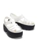 Crocs Enkelsandalen "Stomp Fisherman" wit/zwart