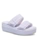 Crocs Slippers "Brooklyn Buckle" paars