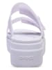 Crocs Pantoletten "Brooklyn Buckle" in Lila