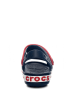 Crocs Sandały "Crocband Kids" w kolorze granatowo-czerwonym