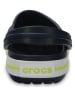 Crocs Chodaki "Crocband" w kolorze granatowo-żółtym