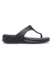 Crocs Japonki "Boca Wedge" w kolorze czarnym