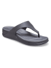 Crocs Teenslippers "Boca Wedge" zwart