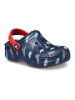 Crocs Chodaki "Baya" w kolorze granatowo-czerwonym