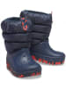 Crocs Kozaki zimowe "Classic Neo Puff" w kolorze granatowym