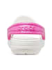 Crocs Sandalen "Classic" in Weiß/ Pink