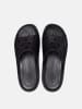 Crocs Klapki "Classic Platform" w kolorze czarnym