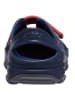 Crocs Slippersy "Terrain Fisherman" w kolorze granatowo-czerwonym