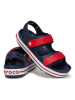 Crocs Sandalen "Crocband Cruiser" in Rot/ Dunkelblau