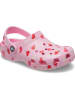 Crocs Chodaki "Classic VDay" w kolorze czerwono-jasnoróżowym
