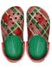 Crocs Chodaki "Baya Holiday" w kolorze zielono-czerwonym
