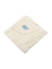 Sterntaler® Kapuzenbadetuch "Rexi" in Creme