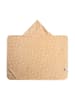 Sterntaler® Kapuzenbadetuch "Edda" in Beige/ Creme
