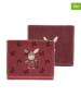 Sterntaler® 2er-Set: Kinderhandtücher "Emmily" in Bordeaux - (L)50 x (B)30 cm