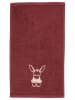 Sterntaler® 2er-Set: Kinderhandtücher "Emmily" in Bordeaux - (L)50 x (B)30 cm