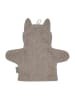 Sterntaler® Waschhandschuh "Katze" in Grau - (B)24,5 x (H)24 cm