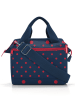Reisenthel Umhängetasche "Allrounder" in Dunkelblau/ Rot - (B)22 x (H)24 x (T)13 cm