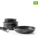 Brandt 4-delige kookgereiset zwart
