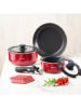 Brandt 5tlg. Kochgeschirr-Set in Rot