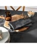 Brandt 4-delige set: servetten antraciet - (L)50 x (B)50 cm