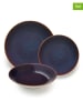 Brandt 18tlg. Tafelservice in Dunkelblau