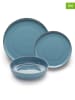 Brandt 18-delig tafelservies blauw