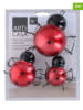 Arti Casa 3-delige set: wanddecoratie ''Ladybug'' rood