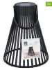 Arti Casa 2-delige set: ledsolarlantaarns zwart - (H)33 x Ø 20 cm