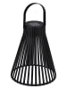 Arti Casa 2-delige set: ledsolarlantaarns zwart - (H)33 x Ø 20 cm