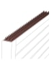 KINZO Listwy zabezpieczające (20 szt.) w kolorze brązowym - dł. 50 cm