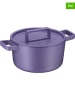 WMF 2tlg. Set: Bräter ''Flavour'' in Violett - 5,2 l