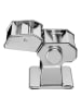 WMF Edelstahl-Nudelmaschine - (B)19,5 x (H)12,5 x (T)12,5 cm