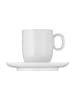WMF 4tlg. Set: Espresso-Tassen in Weiß - 120 ml