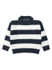 Marc O'Polo Junior Sweter w kolorze granatowo-białym