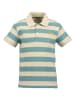 Blue Seven Poloshirt in Creme/ Hellblau