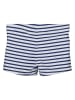 Blue Seven Badeshorts in Blau/ Weiß