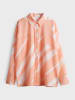 OPUS Blouse oranje/wit