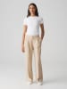OPUS Spodnie "Maiga" w kolorze beżowym