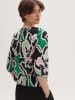 OPUS Bluzka w kolorze czarno-zielonym