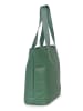 Derbe Schultertasche in Grün - (B)39 x (H)34 x (T)15 cm