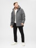 Derbe Regenjacke in Grau