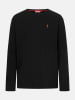 Derbe Sweatshirt in Schwarz