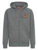 Derbe Sweatjacke in Grau