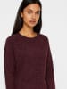 Vero Moda Pullover in Bordeaux in Rot