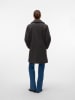 Vero Moda Płaszcz pluszowy w kolorze antracytowym