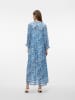 Vero Moda Kleid in Hellblau/ Weiß