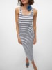 Vero Moda Jurk wit/donkerblauw