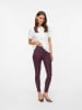 Vero Moda Kunstleren broek bordeaux