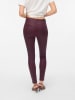 Vero Moda Kunstleren broek bordeaux