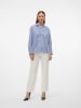 Vero Moda Blouse blauw/wit